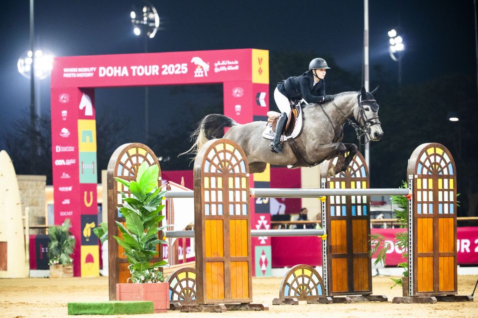 Clearround IL Mondo Z - Millie Allen - ©Doha Tour - Lukasz Kowalski Clearround IL Mondo Z - Millie Allen - ©Doha Tour - Lukasz Kowalski