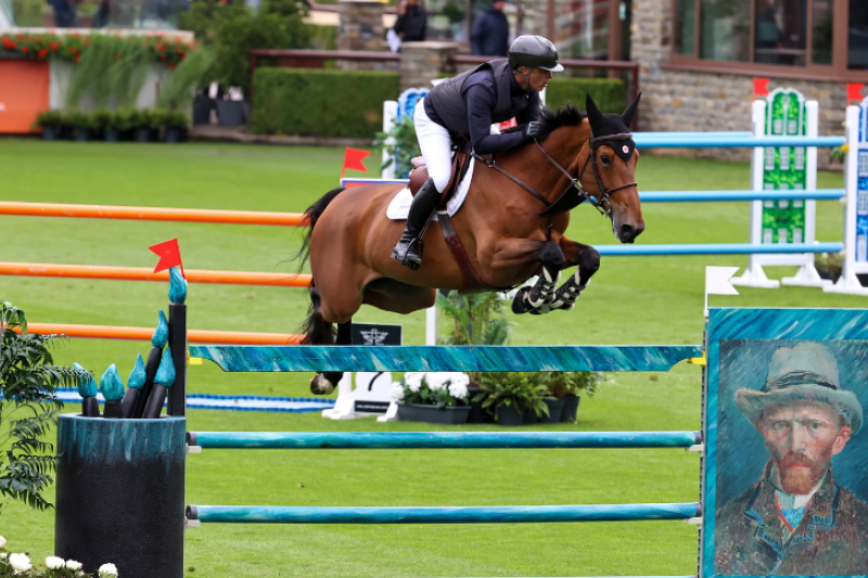 Dhalida - Rodrigo Pessoa - ©Longines Tops International Arena Dhalida - Rodrigo Pessoa - ©Longines Tops International Arena