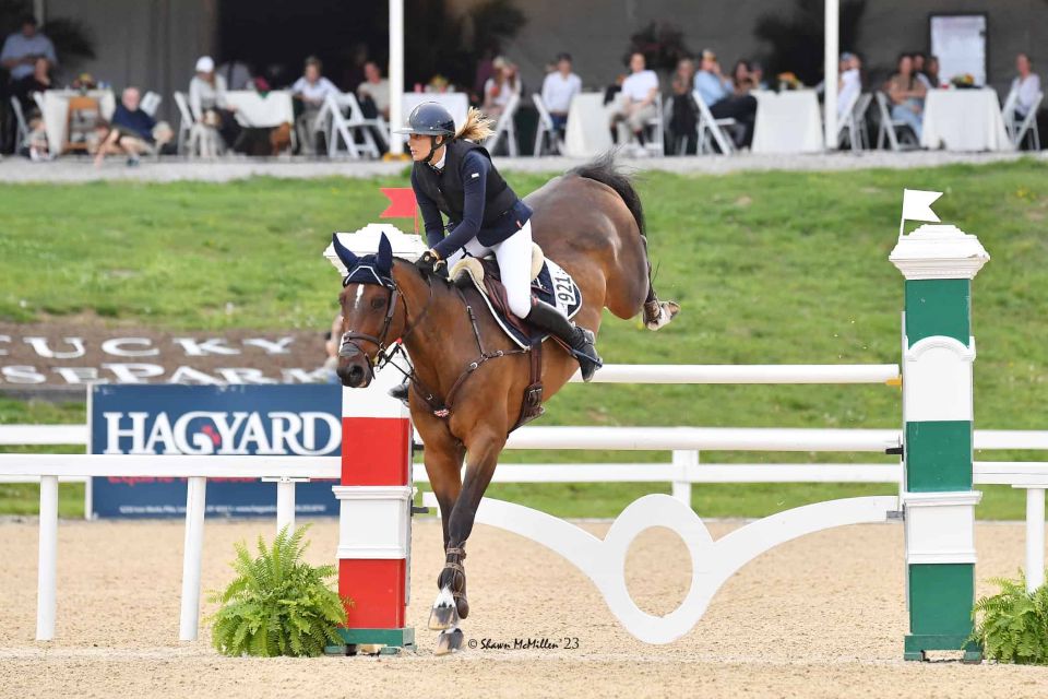 Jessica Mendoza and I-Cap CL Z. Photo by Shawn McMillen Photography.