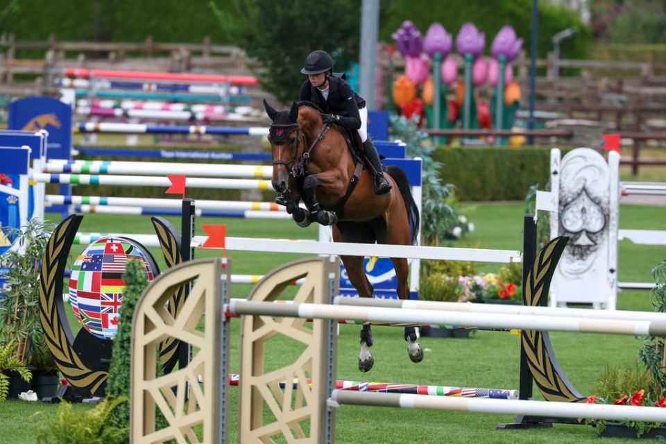 Iron Dames Kaleni Jo - Sophie Hinners - &copy;Longines Tops International Arena (2)