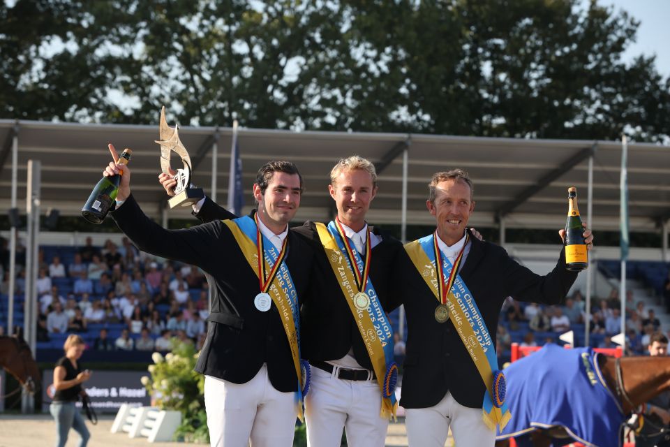 Podium Belgisch Kampioenschap 2024 Podium Belgisch Kampioenschap 2024