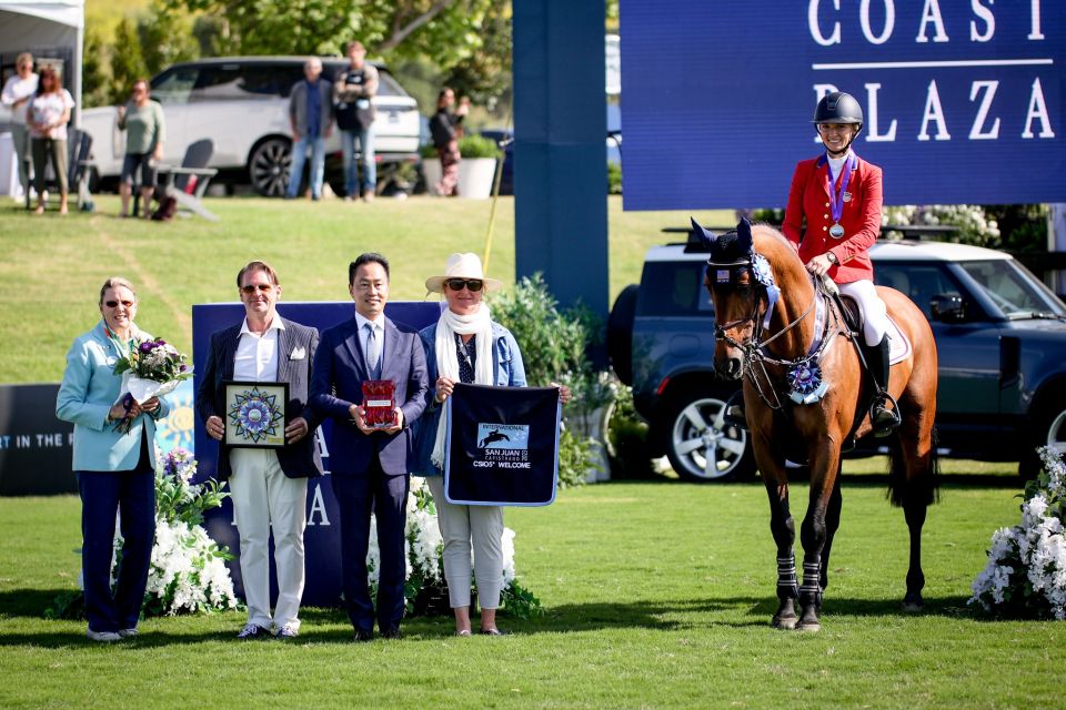 Lillie Keenan and Agana van het Gerendal Z (Aganix du Seigneur Z x Topas - B: Ben Verhey)