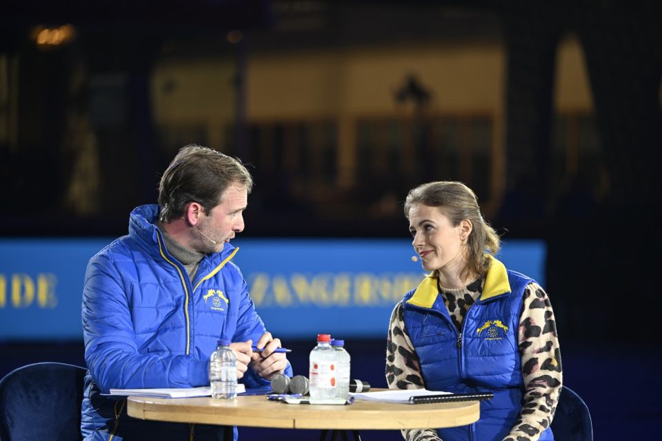 Frederik de Backer & Judy Ann Melchior - Zangersheide Stallion Presentation