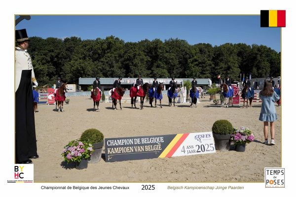 BK 4-jarige paarden 2025 - ©Studio Temps des Poses